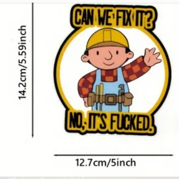 Can We Fix It Stickers Bob The Builder - Picture 7 of 9